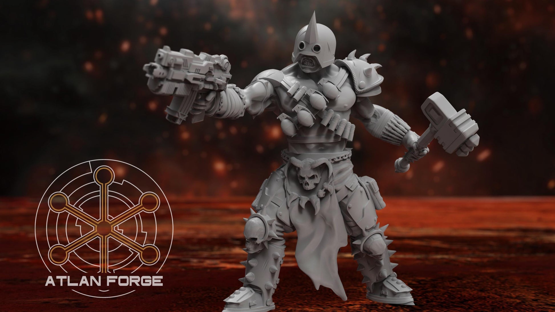 Hades Cultists - Atlan Forge - Tabletop Wargaming Miniature Sci-Fi/Chaos/Daemon/Proxy/Modular