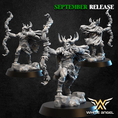 King of the Forest | Forest Warriors | by White Angel Miniatures | Fantasy | DnD | Tabletop Games | Wargaming | Miniature