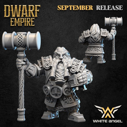 Ironhammers | Dwarf Empire | by White Angel Miniatures | Fantasy | DnD | Tabletop Games | Wargaming | Miniature