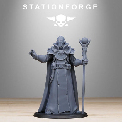 GrimCorp Elder | Stationforge | Tabletop Wargaming Miniature Grim Dark Sci-Fi Proxy