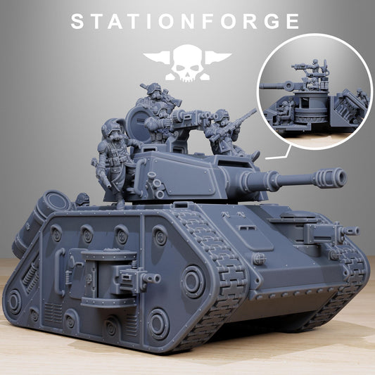 GrimGuard Battle Tank 2.0 | Stationforge | Tabletop Wargaming Miniature Grim Dark Sci-Fi Proxy