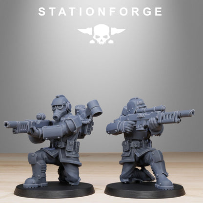 GrimGuard Aero Troops | Stationforge | Tabletop Wargaming Miniature Grim Dark Sci-Fi Proxy