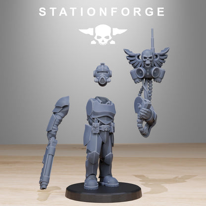 GrimGuard Enforcers | Stationforge | Tabletop Wargaming Miniature Grim Dark Sci-Fi Proxy