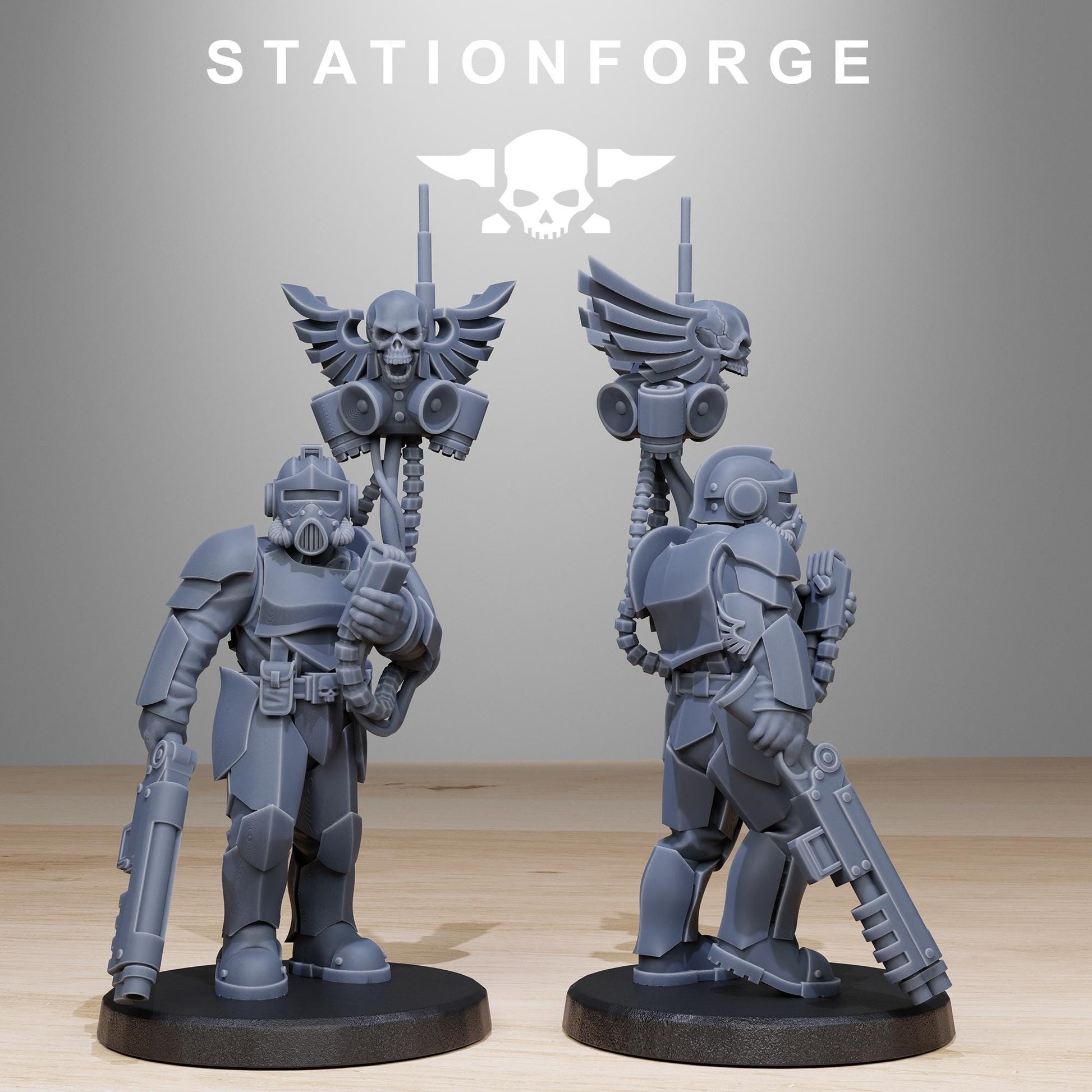 GrimGuard Enforcers | Stationforge | Tabletop Wargaming Miniature Grim Dark Sci-Fi Proxy