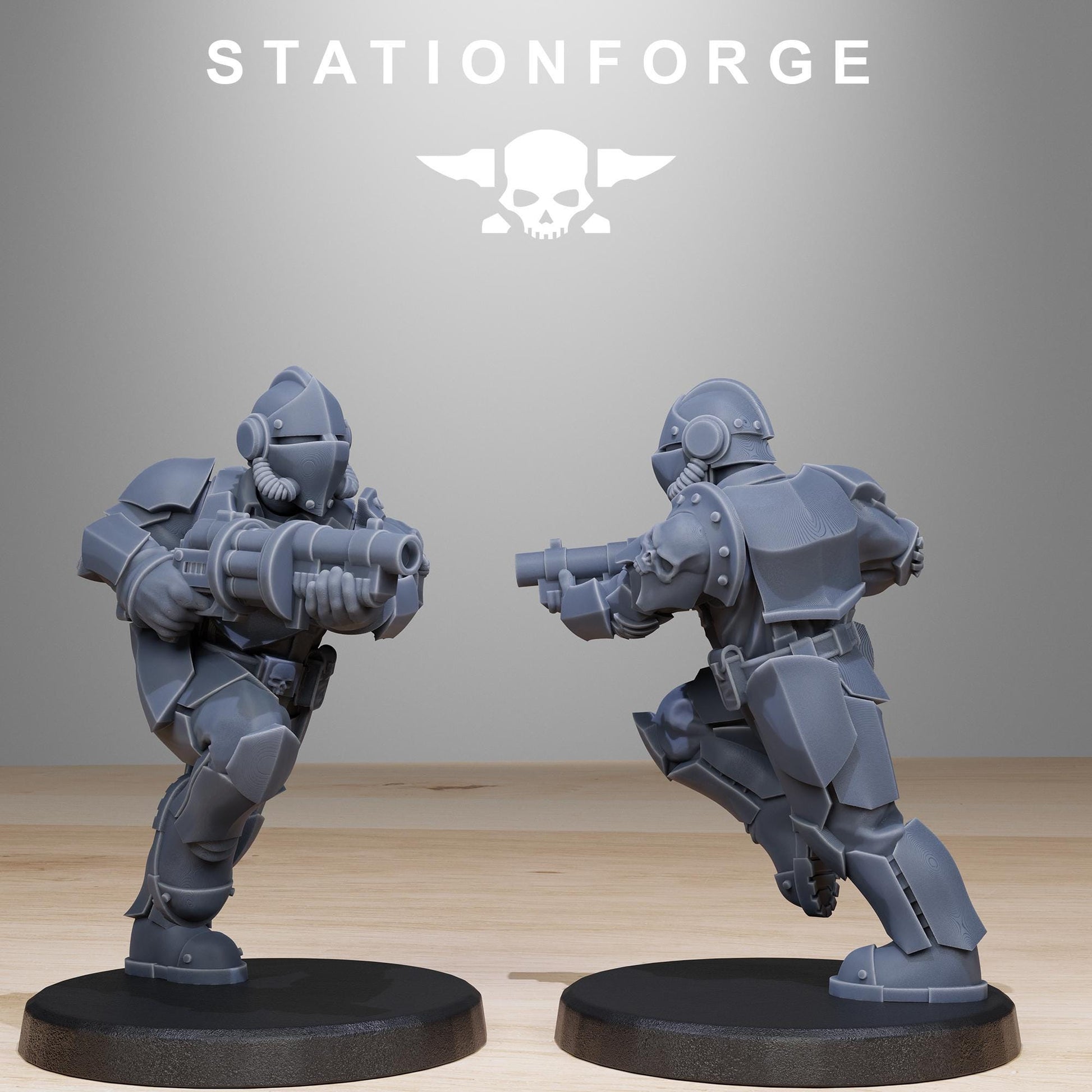 GrimGuard Enforcers | Stationforge | Tabletop Wargaming Miniature Grim Dark Sci-Fi Proxy