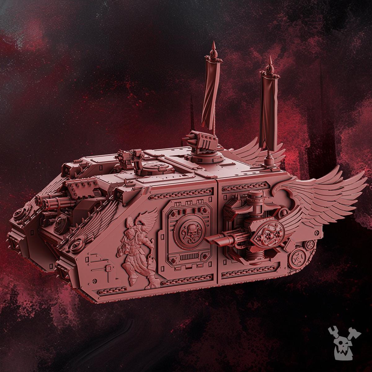 ASV Tank • Crimson Wings • DakkaDakka.store • Tabletop Wargaming Miniature Grim-Dark Sci-Fi Proxy