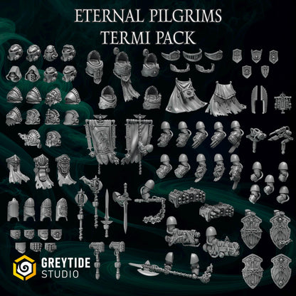 Eternal Pilgrims Termi Pack | Greytide Studios | Tabletop Wargaming Miniature Grim-Dark Sci-Fi Proxy