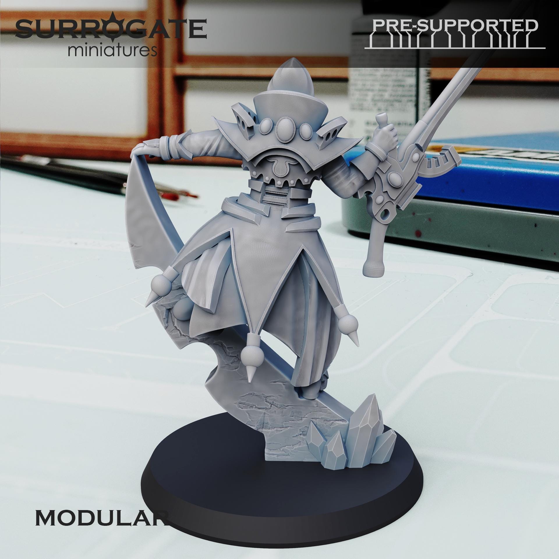 Void Reaper | Surrogate Miniatures | Tabletop Wargaming Miniature Grim Dark Sci-Fi Proxy