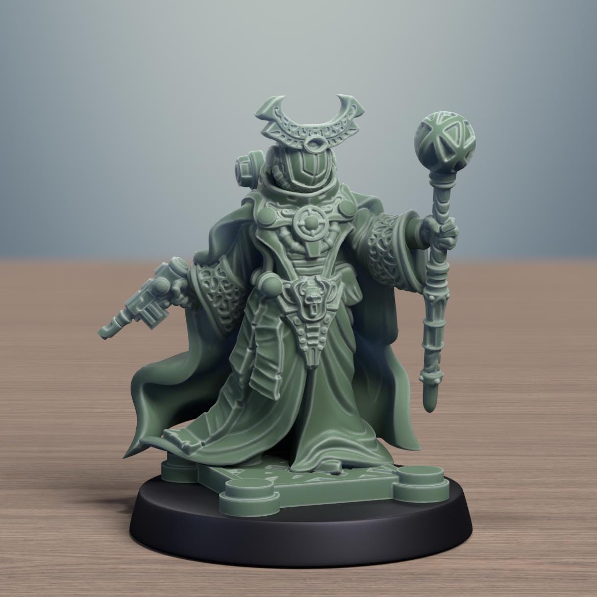 Navigation Specialist - The Intelligencia - DMG Minis - Tabletop Wargaming Miniature Grim Dark/Sci-Fi/Proxy