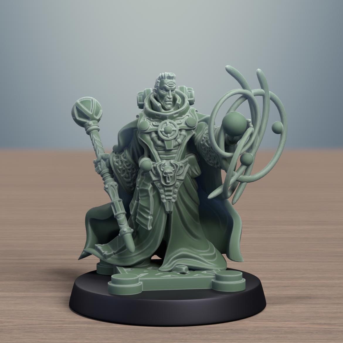 Navigation Specialist - The Intelligencia - DMG Minis - Tabletop Wargaming Miniature Grim Dark/Sci-Fi/Proxy