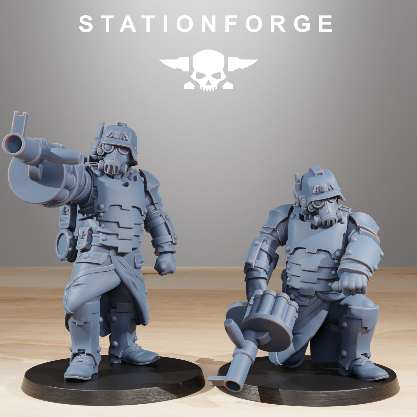 GrimGuard Tinkers 2.0 | Stationforge | Tabletop Wargaming Miniature Grim Dark Sci-Fi Proxy