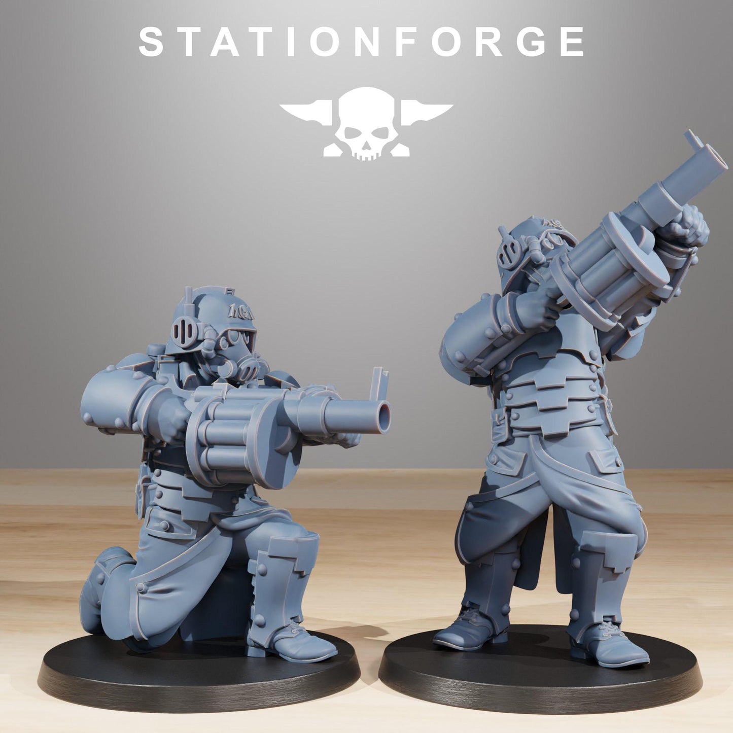 GrimGuard Tinkers 2.0 | Stationforge | Tabletop Wargaming Miniature Grim Dark Sci-Fi Proxy