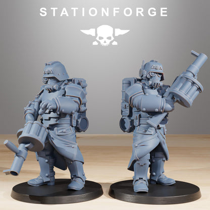 GrimGuard Tinkers 2.0 | Stationforge | Tabletop Wargaming Miniature Grim Dark Sci-Fi Proxy