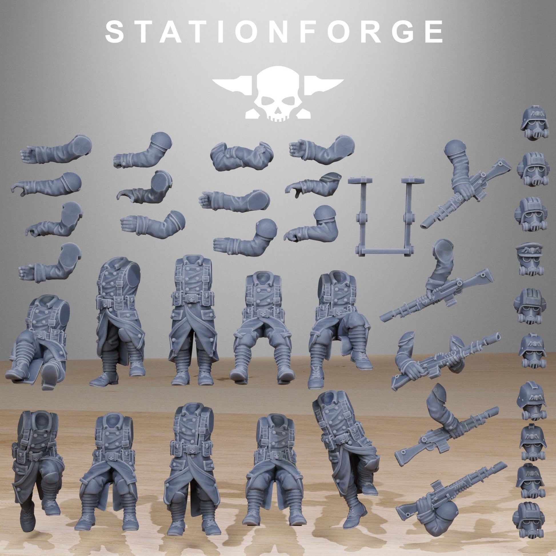 GrimGuard Battle Tank 2.0 | Stationforge | Tabletop Wargaming Miniature Grim Dark Sci-Fi Proxy