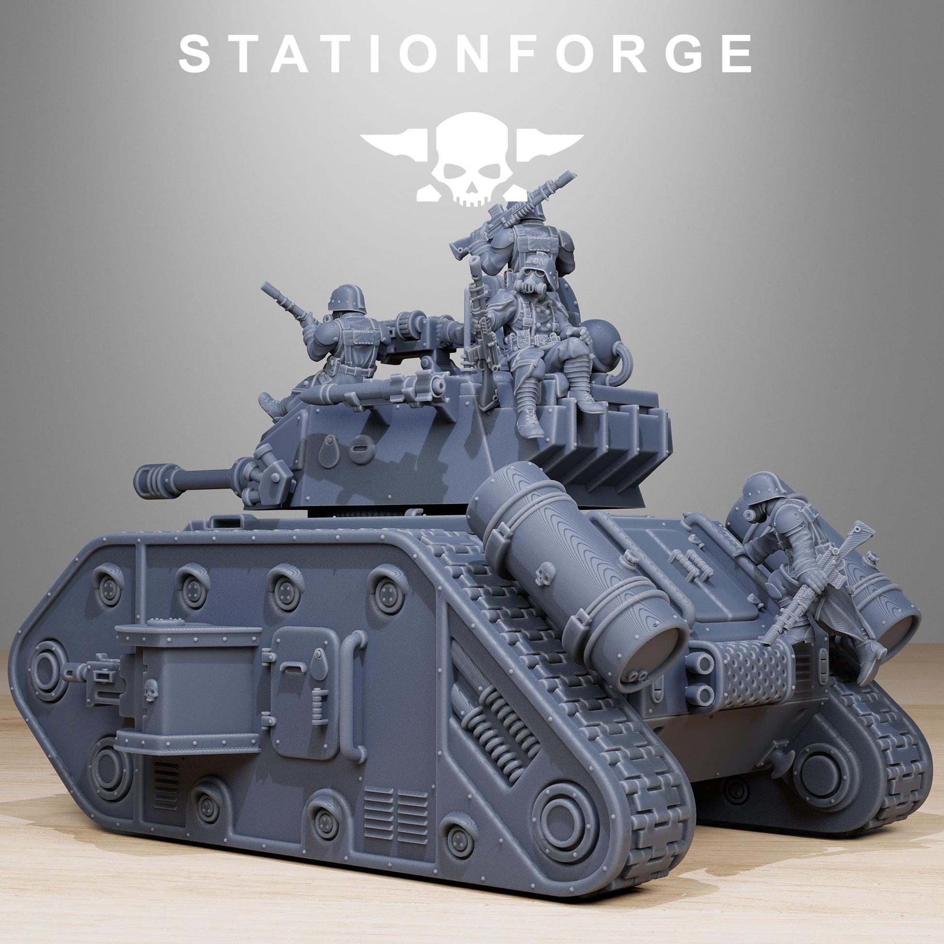 GrimGuard Battle Tank 2.0 | Stationforge | Tabletop Wargaming Miniature Grim Dark Sci-Fi Proxy