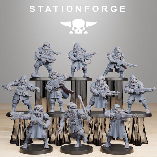 GrimGuard Scorchers | Stationforge | Tabletop Wargaming Miniature Grim Dark Sci-Fi Proxy