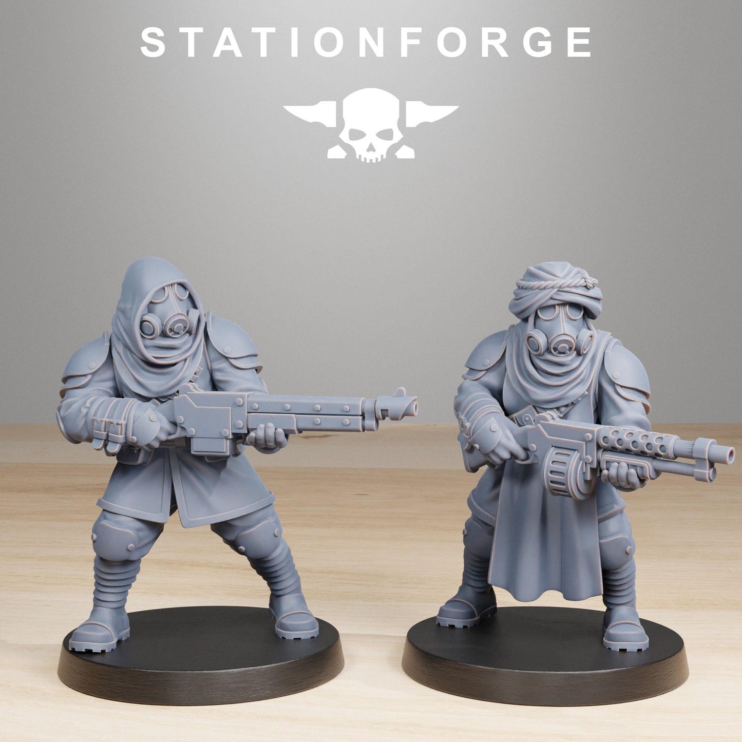 GrimGuard Scorchers | Stationforge | Tabletop Wargaming Miniature Grim Dark Sci-Fi Proxy