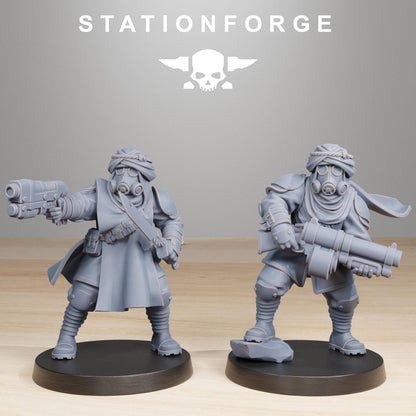 GrimGuard Scorchers | Stationforge | Tabletop Wargaming Miniature Grim Dark Sci-Fi Proxy