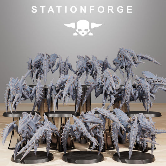 Xenarid Crawlers | Stationforge | Tabletop Wargaming Miniature Grim Dark Sci-Fi Proxy