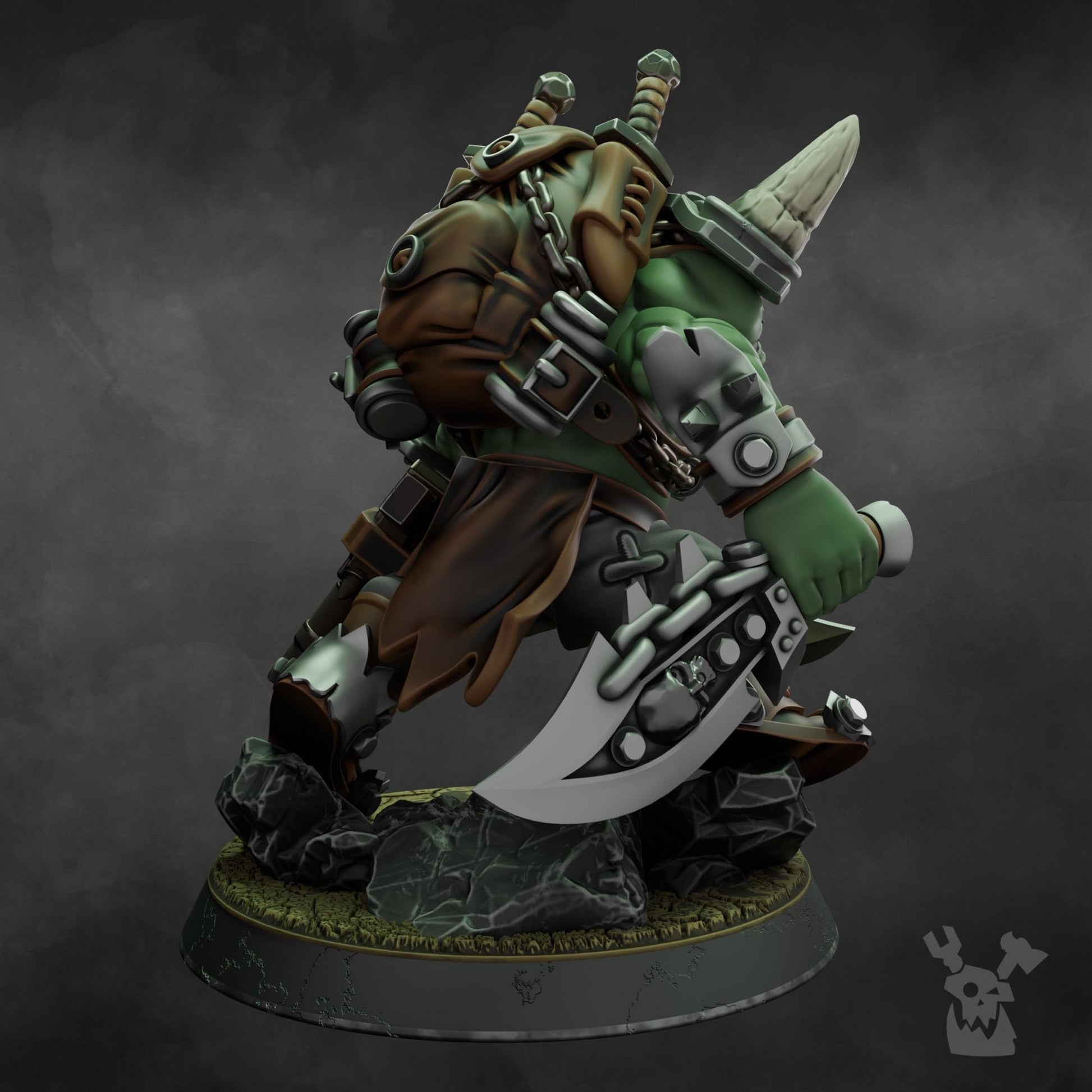 Boss Smirknife • DakkaDakka.store • Tabletop Wargaming Miniature Grim-Dark Sci-Fi Proxy