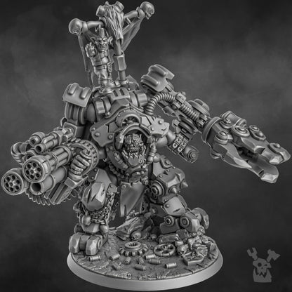 Gharghkool &#39;Da Big Wrecka • DakkaDakka.store • Tabletop Wargaming Miniature Grim-Dark Sci-Fi Proxy