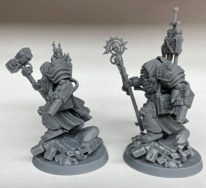 Silver Wardens - Liborum Space Mage - DMG Minis - Tabletop Wargaming Miniature Sci-Fi/Fantasy/Daemon/Proxy