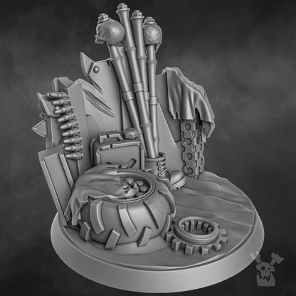 Nikk &#39;Da Tech • DakkaDakka.store • Tabletop Wargaming Miniature Grim-Dark Sci-Fi Proxy