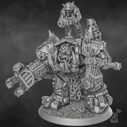 Da Great Arma Boss • DakkaDakka.store • Tabletop Wargaming Miniature Grim-Dark Sci-Fi Proxy