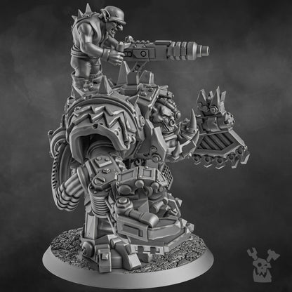 Da Great Arma Boss • DakkaDakka.store • Tabletop Wargaming Miniature Grim-Dark Sci-Fi Proxy