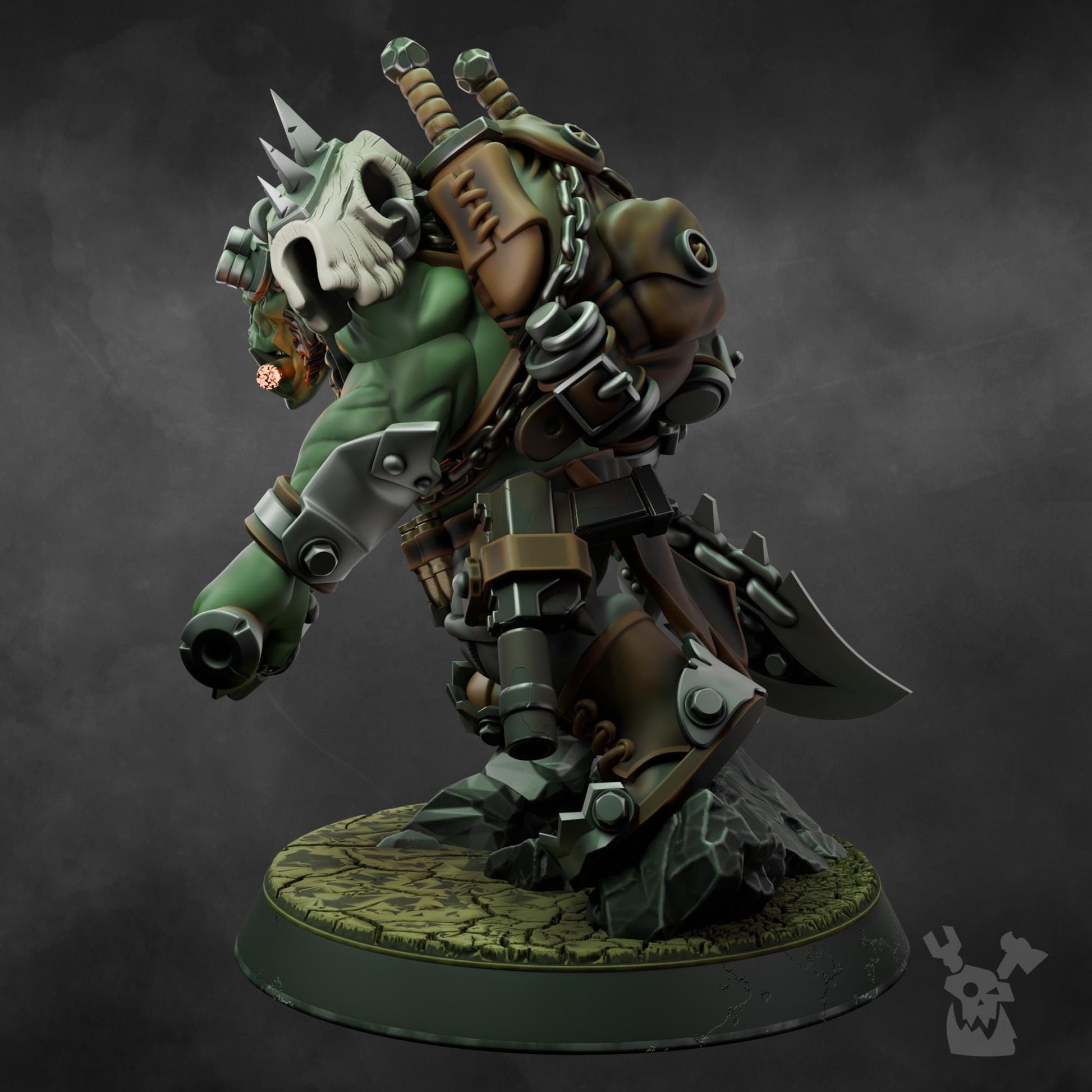 Boss Smirknife • DakkaDakka.store • Tabletop Wargaming Miniature Grim-Dark Sci-Fi Proxy