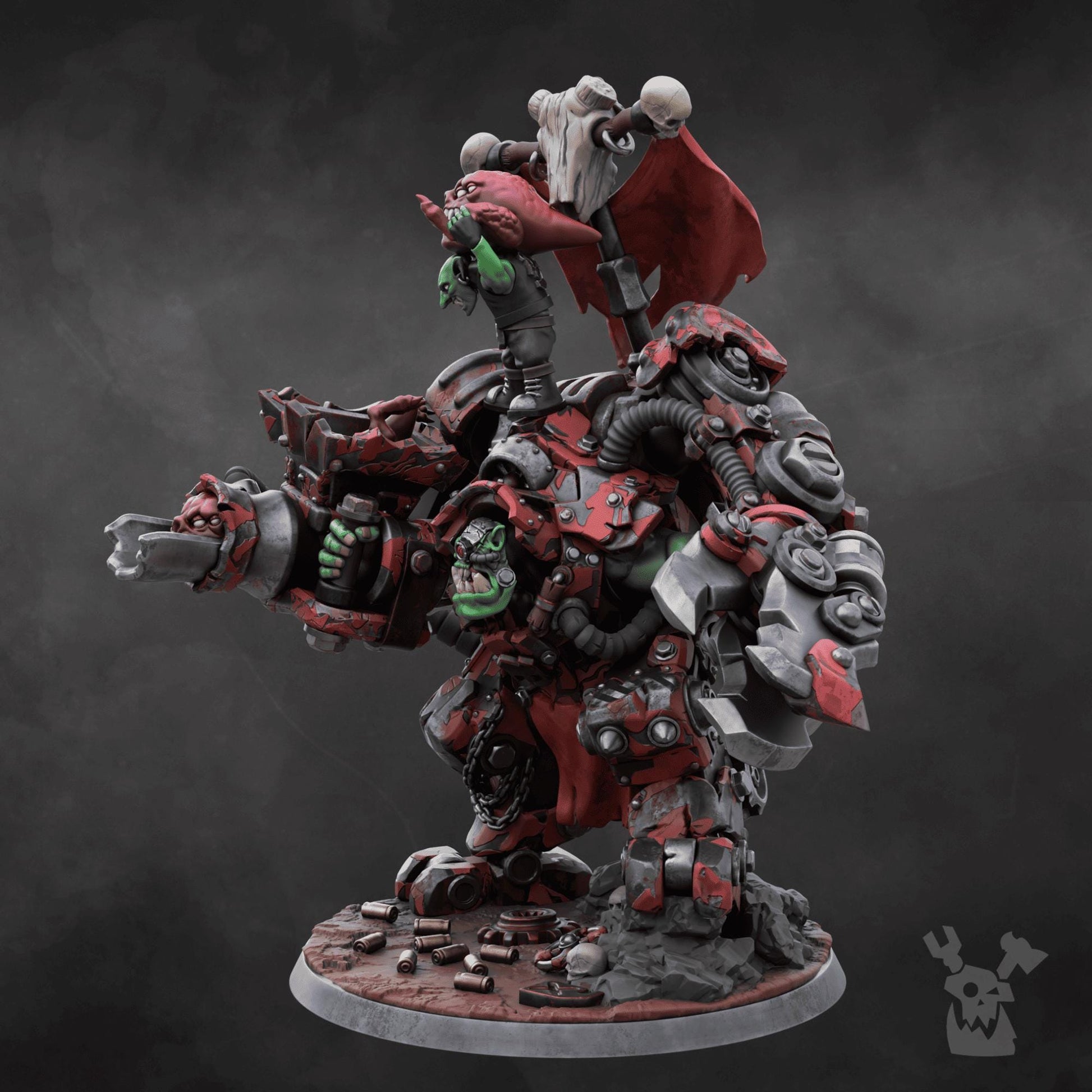 Gharghkool &#39;Da Big Wrecka • DakkaDakka.store • Tabletop Wargaming Miniature Grim-Dark Sci-Fi Proxy