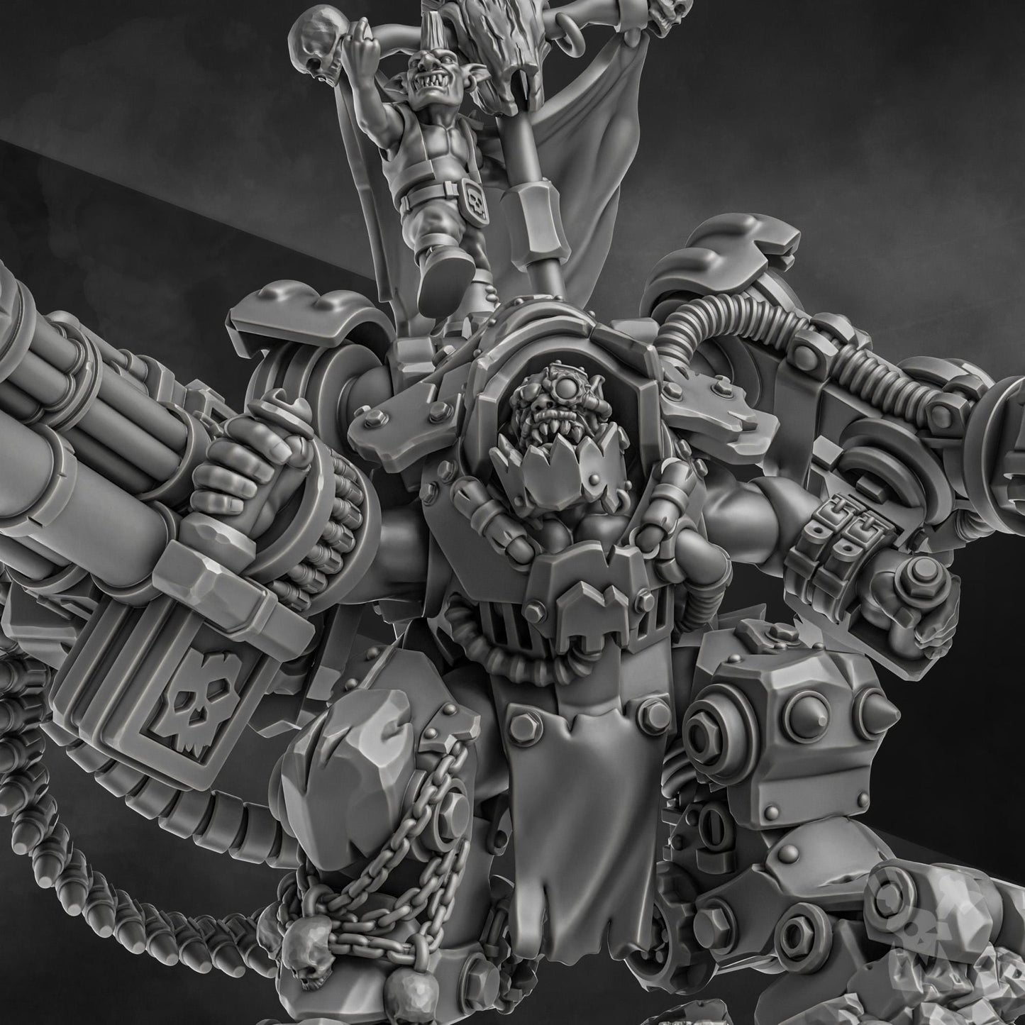 Gharghkool &#39;Da Big Wrecka • DakkaDakka.store • Tabletop Wargaming Miniature Grim-Dark Sci-Fi Proxy