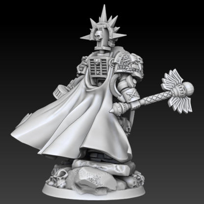 Silver Wardens - Chappy V2 - DMG Minis - Tabletop Wargaming Miniature Grim Dark/Sci-Fi/Proxy