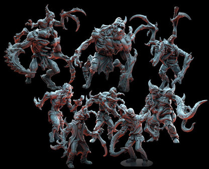 Cursed/Dazed Horrors - Proxies / Horror / Abominations - by TalesKeeper - Tabletop Wargaming Miniature Sci-Fi/Fantasy/Daemon/Proxy