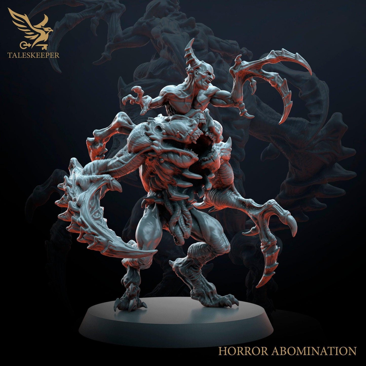 Cursed/Dazed Horrors - Proxies / Horror / Abominations - by TalesKeeper - Tabletop Wargaming Miniature Sci-Fi/Fantasy/Daemon/Proxy