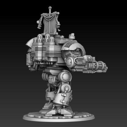 Silver Wardens - Death Robot of Veneration - DMG Minis - Tabletop Wargaming Miniature Sci-Fi/Fantasy/Chaos/Daemon/Proxy