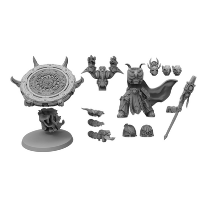 Aegyptus Arcane Master - Atlan Forge - Tabletop Wargaming Miniature Sci-Fi Chaos Daemon Proxy Modular