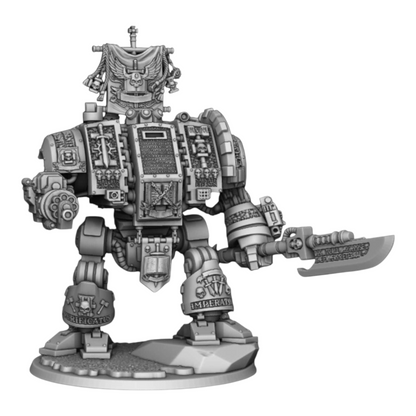 Silver Wardens - Death Robot of Veneration - DMG Minis - Tabletop Wargaming Miniature Sci-Fi/Fantasy/Chaos/Daemon/Proxy