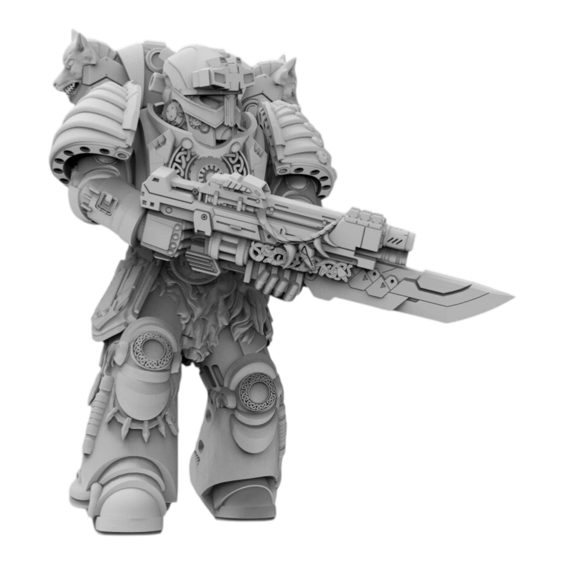 Asgardian Rangers - Atlan Forge - Tabletop Wargaming Miniature Sci-Fi Proxy Modular