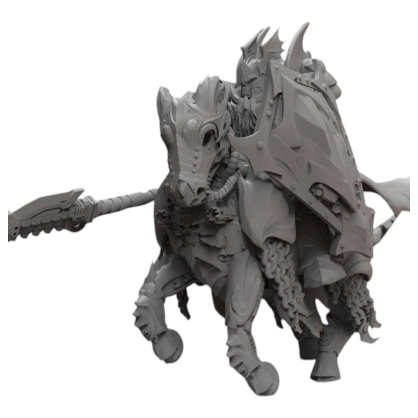 Nekramoroi Cavalry - Vampire Knights - Atlan Forge - Tabletop Wargaming Miniature Sci-Fi/Chaos/Daemon/Proxy
