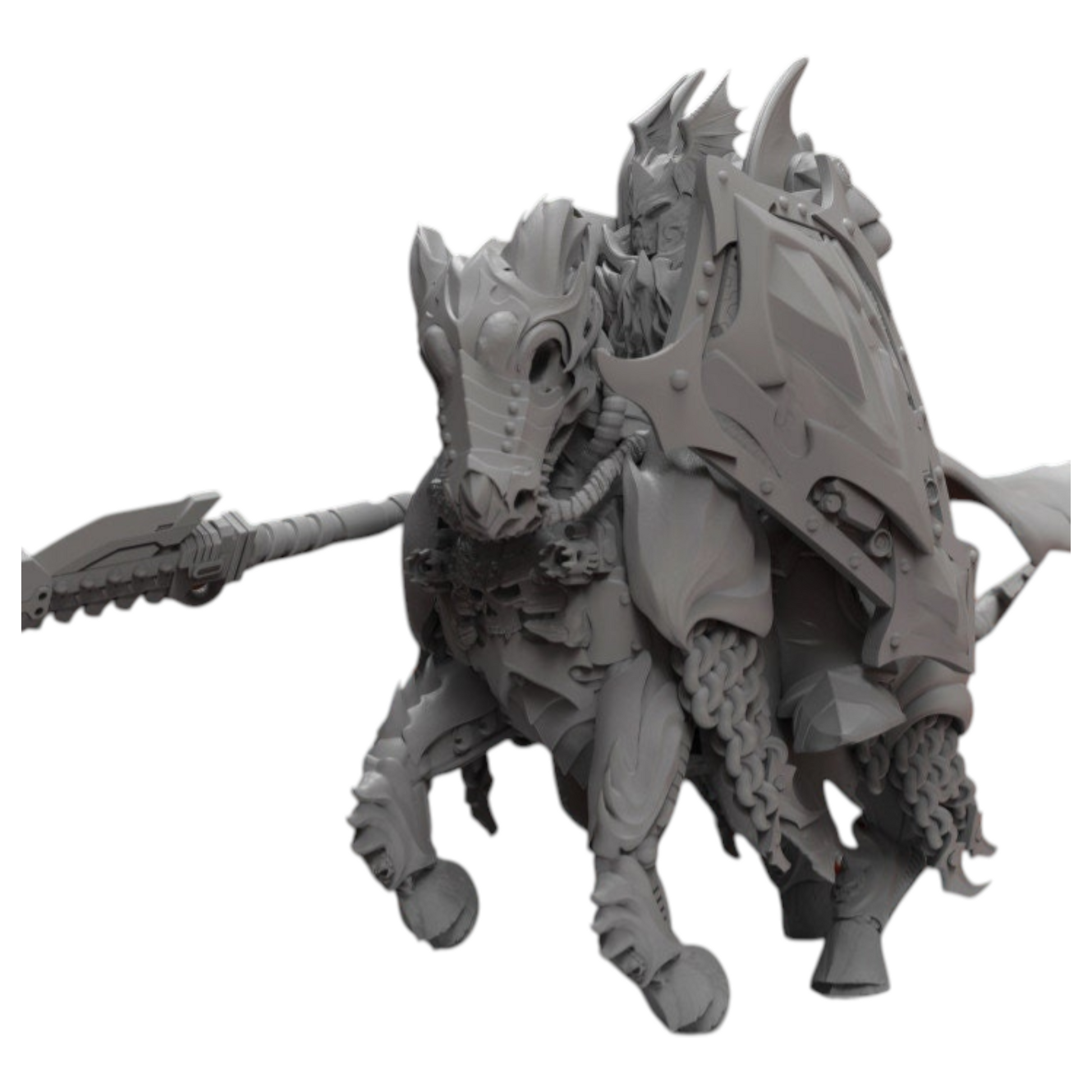 Nekramoroi Cavalry - Vampire Knights - Atlan Forge - Tabletop Wargaming Miniature Sci-Fi/Chaos/Daemon/Proxy