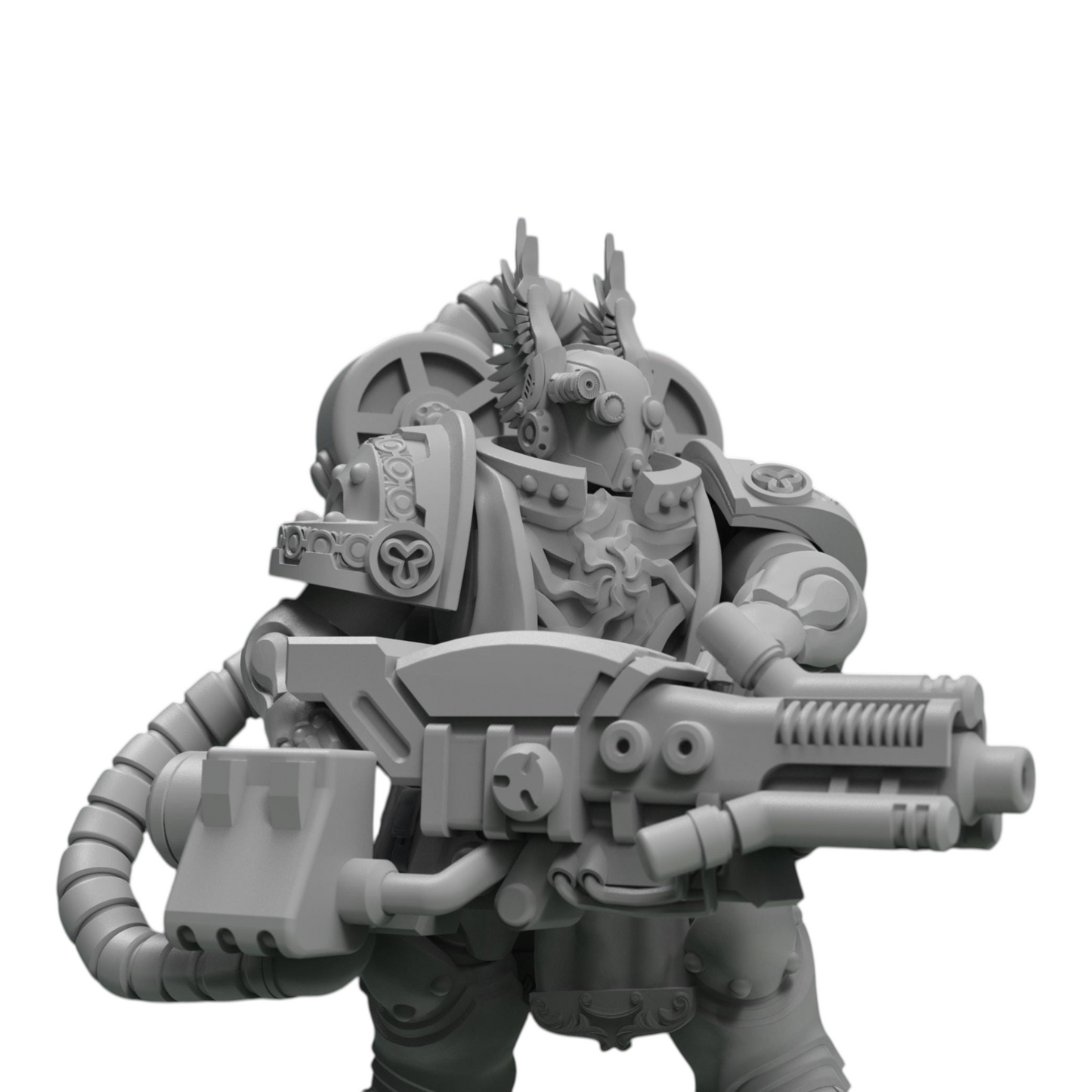 Templar Knight Angelic Retributors - Atlan Forge - Tabletop Wargaming Miniature Sci-Fi Proxy Modular