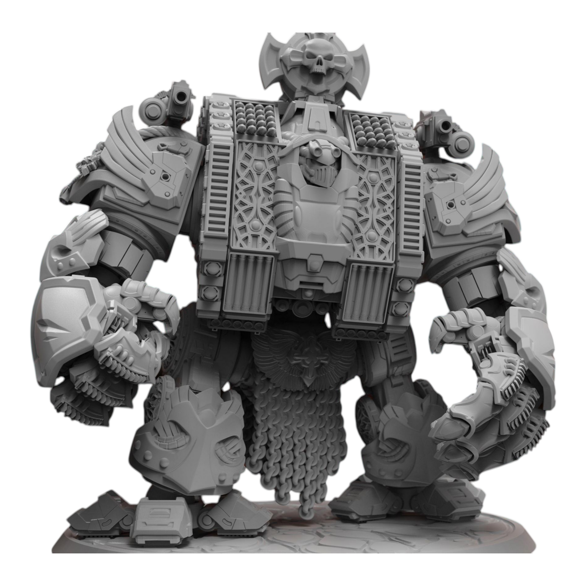 Templar Crusader Dreadnought - Atlan Forge - Tabletop Wargaming Miniature Sci-Fi/Proxy/Modular