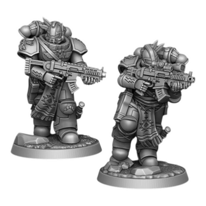 Standard Soldiers - DMG Minis - Tabletop Wargaming Miniature Sci-Fi/Fantasy/Chaos/Daemon/Proxy