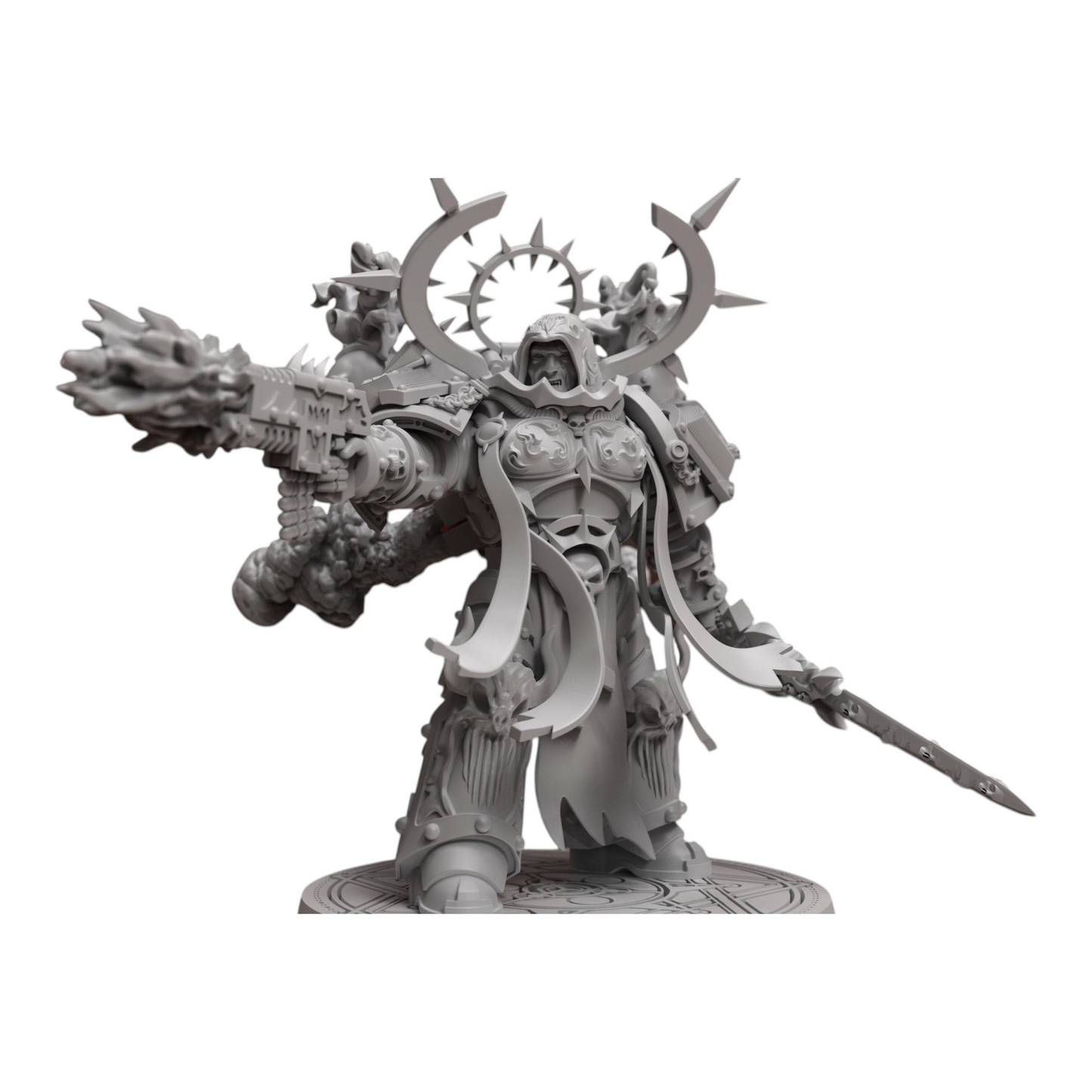 Dark Disciple of Hades - Atlan Forge - Tabletop Wargaming Miniature Sci-Fi Proxy Chaos Modular