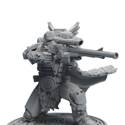 Asgardian Snipers - Atlan Forge - Tabletop Wargaming Miniature Sci-Fi Proxy Modular
