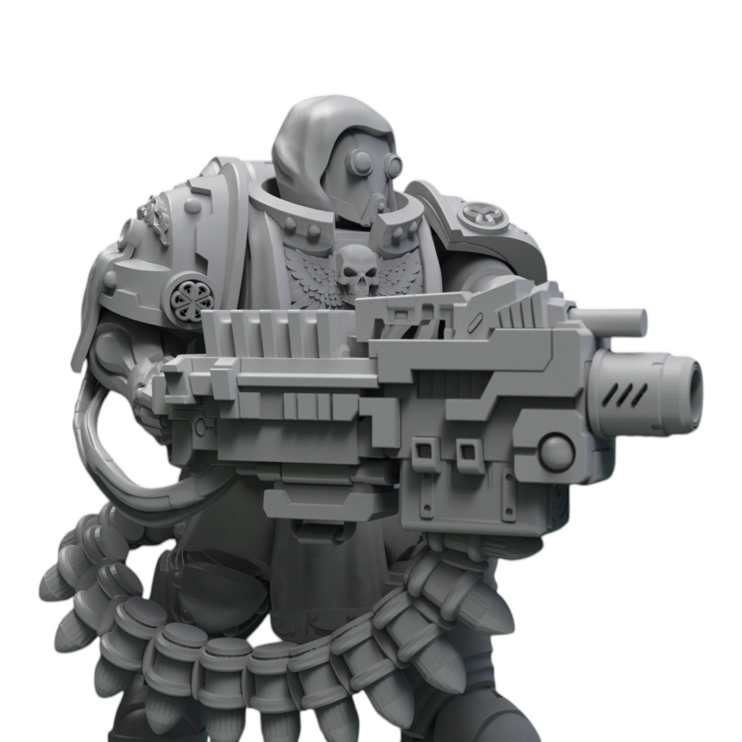 Templar Knight Angelic Retributors - Atlan Forge - Tabletop Wargaming Miniature Sci-Fi Proxy Modular