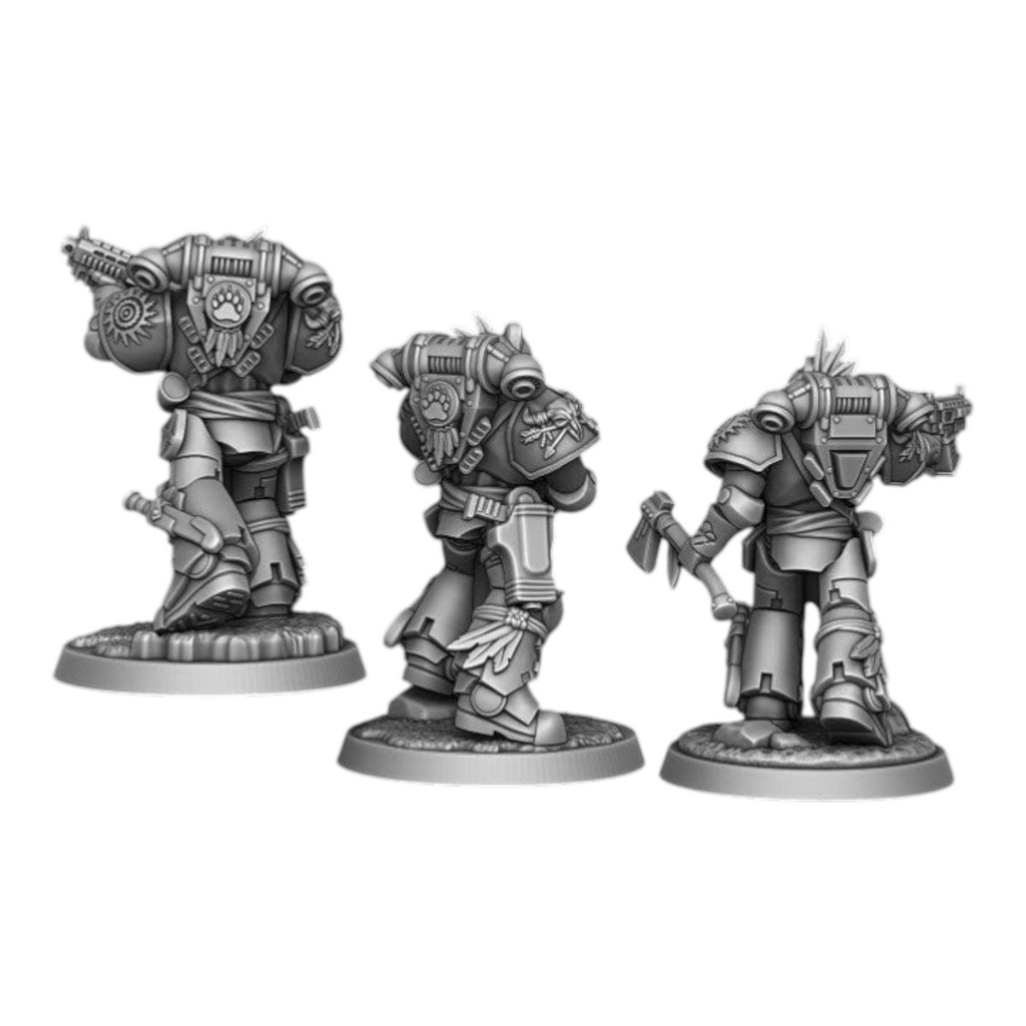 Standard Soldiers - DMG Minis - Tabletop Wargaming Miniature Sci-Fi/Fantasy/Chaos/Daemon/Proxy