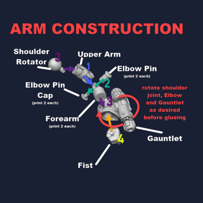 Silver Wardens - Dread Walker Demon Slayer - DMG Minis - Tabletop Wargaming Miniature Proxy/Sci-Fi/Daemon