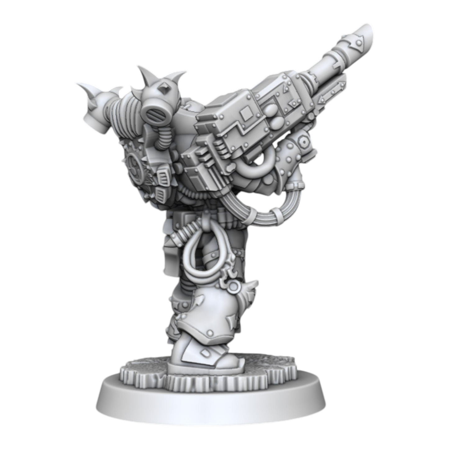 Cult of Excess - Big Gun Soldiers - DMG Minis - Tabletop Wargaming Miniature Sci-Fi/Fantasy/Chaos/Daemon/Proxy